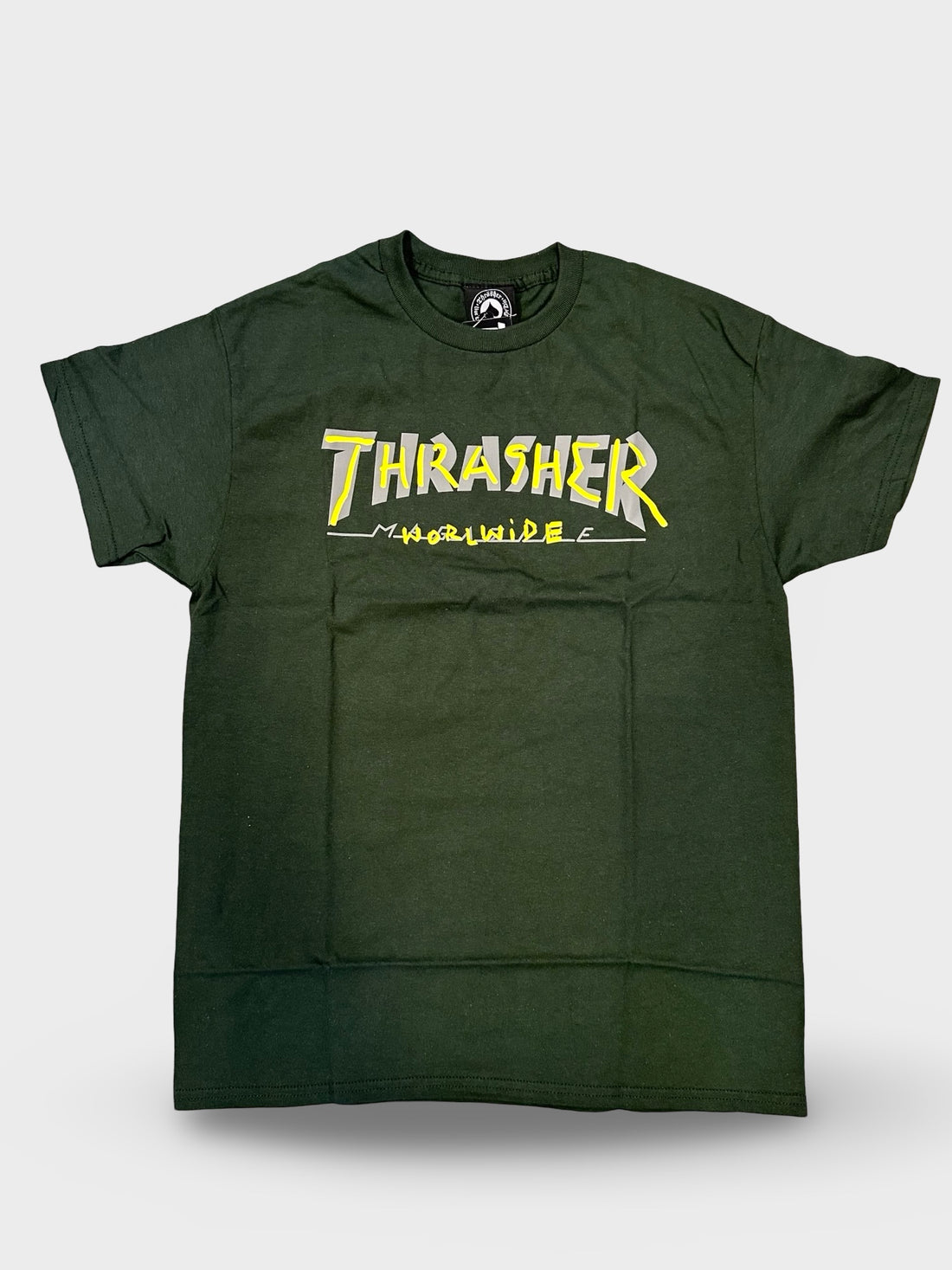 Thrasher Trademark Green Tee