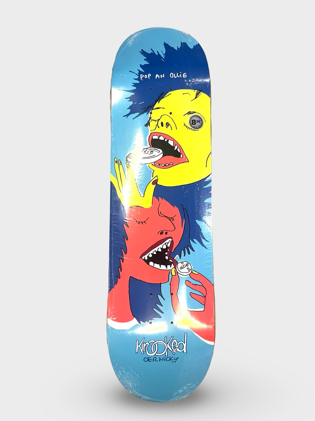 Krooked 8.38" Cernicky Popped Deck