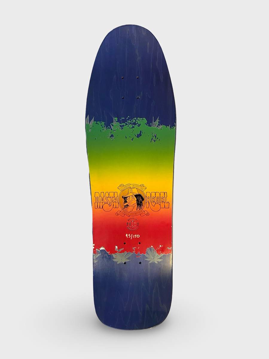 Prime Wood World Industries Randy Colvin Rasta Rebel Red Version 95/170 Deck