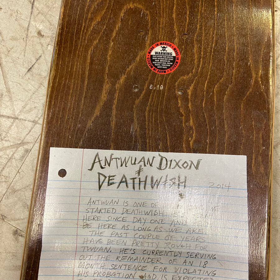 Antwan Dixon Deathwish Get Of Of Jail Deck