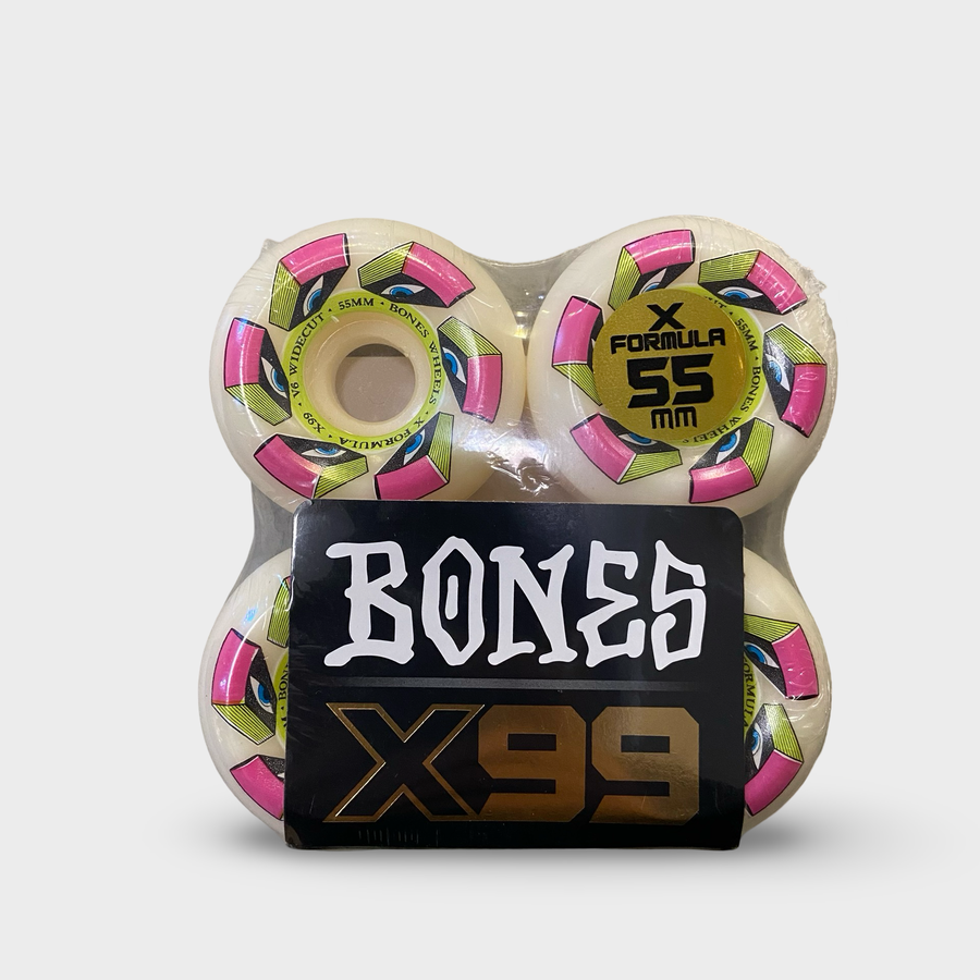 Bones 55mm X-Formula Look Book 99a Wheels