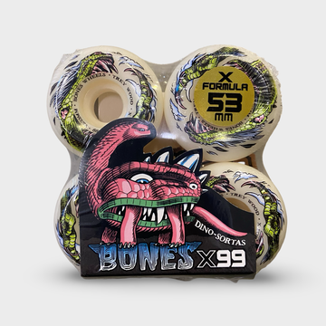 Bones 53mm X-Formula Wood Dino Wheels