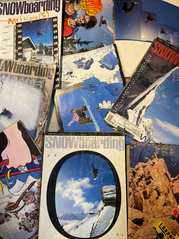 Mystery Snowboard Mag 3-Pack Of Magazines