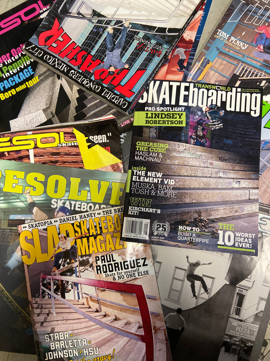 Mystery Skate Mag 5-Pack Of Skateboard Magazines