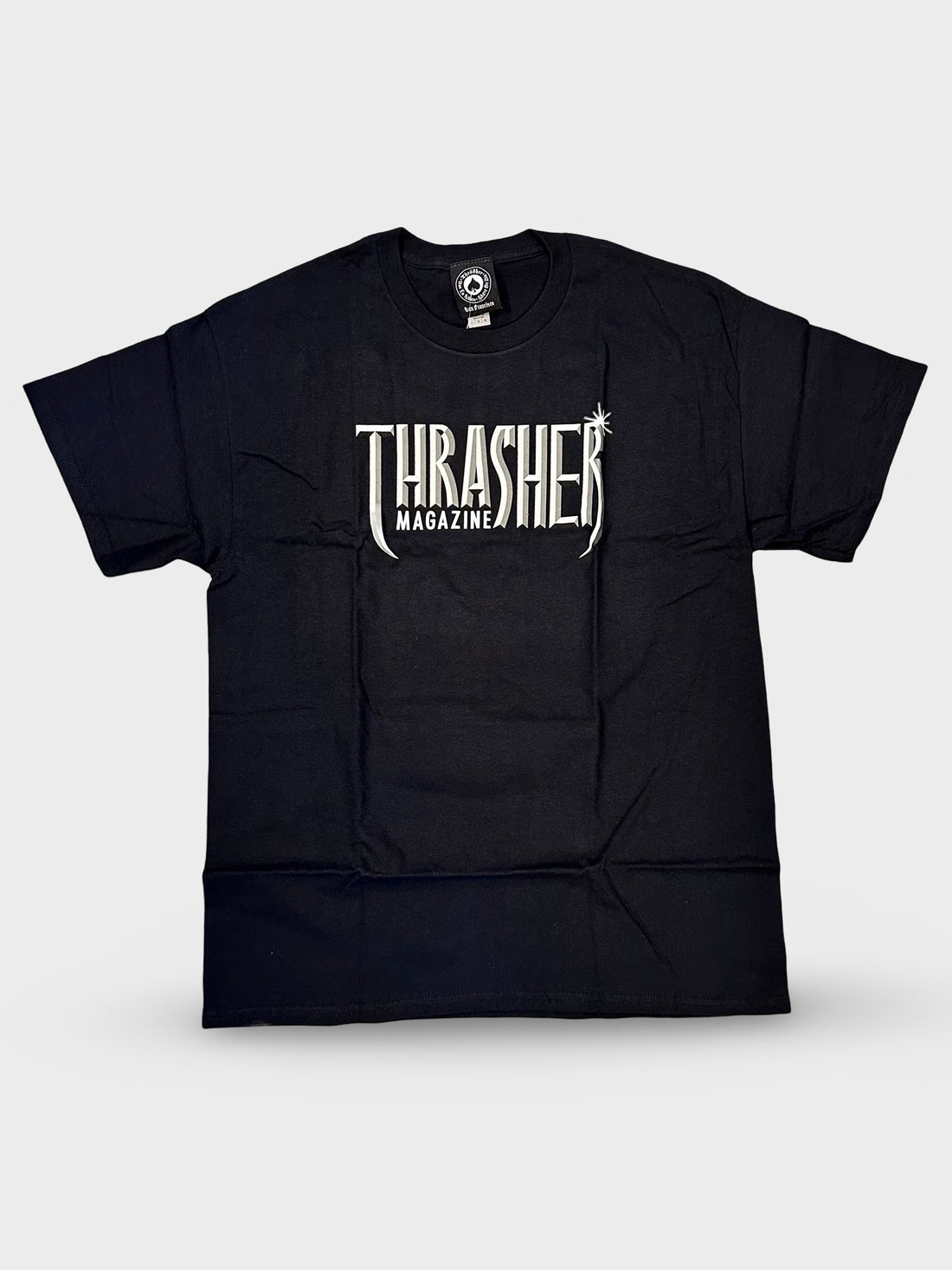 Thrasher Large Gothic Tee Black