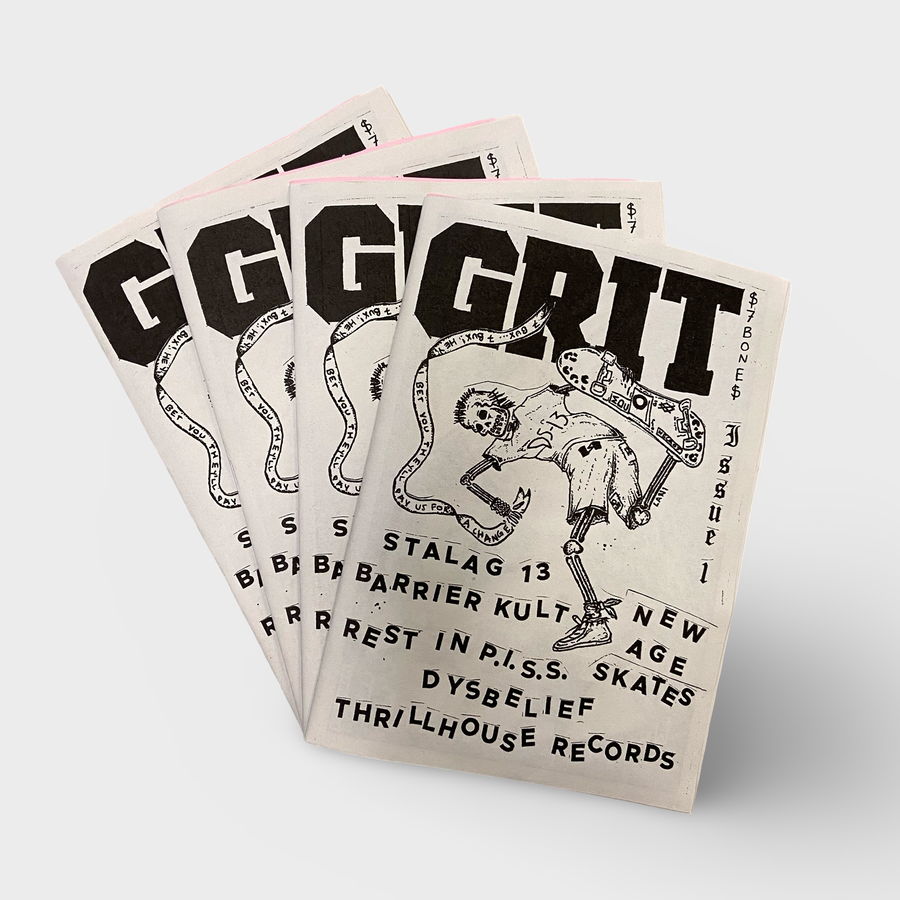 Grit Skateboard Zine Issue 1