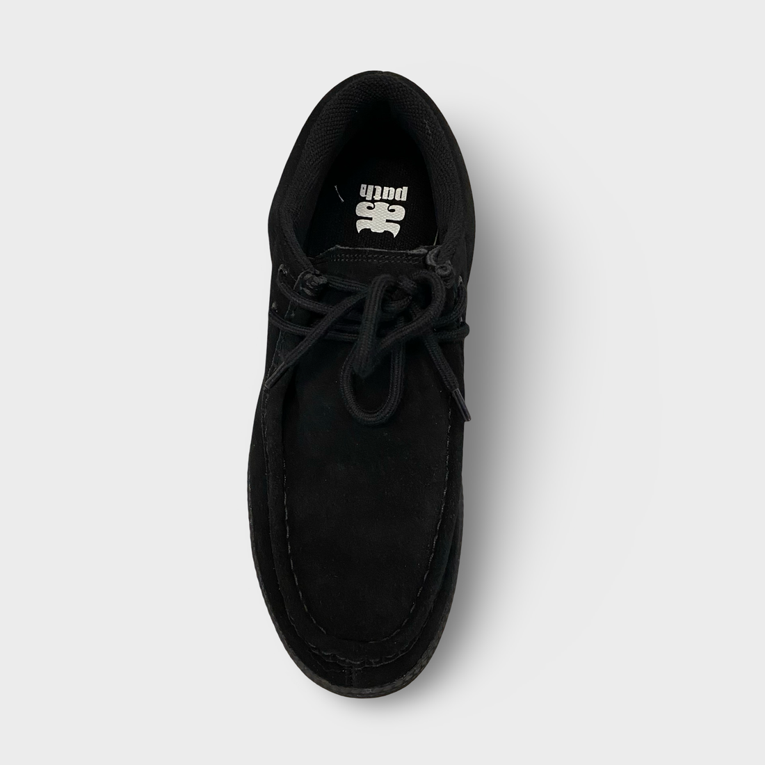 IPATH Cats Black Suede Skate Shoe