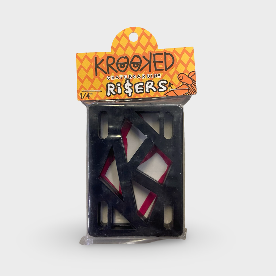 Krooked 1/4" Riser Pad Black