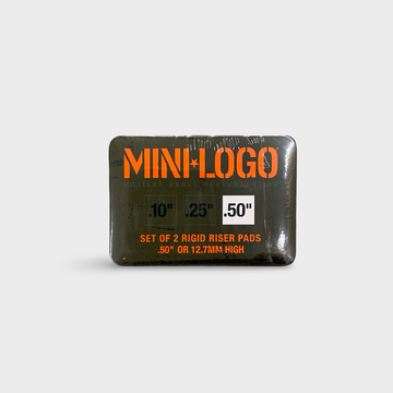 Mini Logo .50" Riser Pad