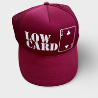 Autographed Low Card Trucker hat